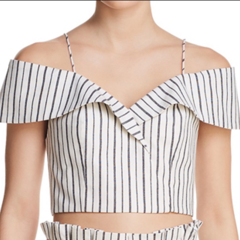 Alice + Olivia Haydee Cold Shoulder Too